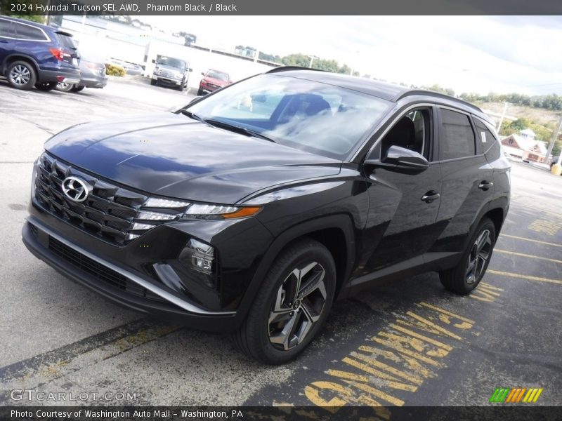 Phantom Black / Black 2024 Hyundai Tucson SEL AWD