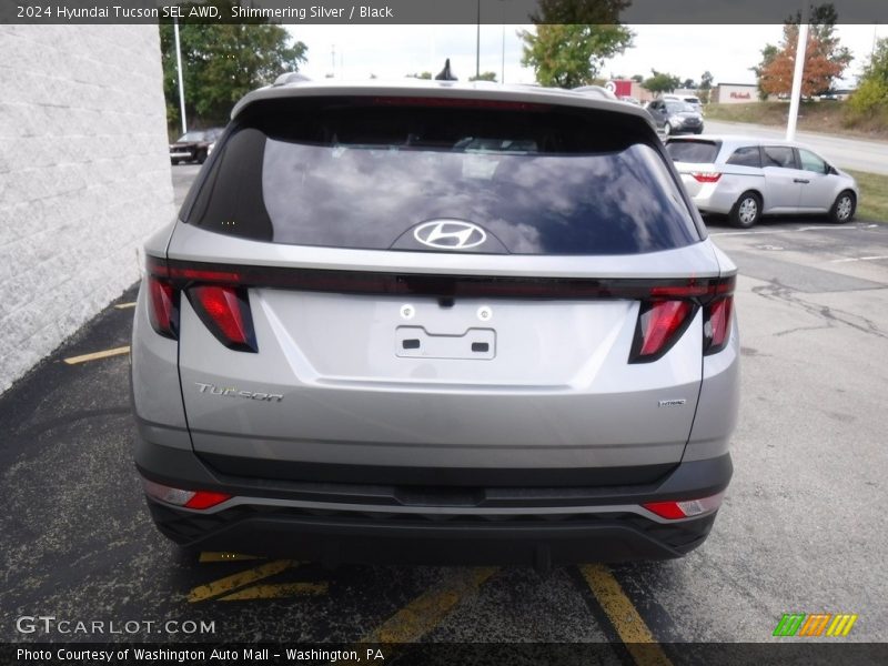 Shimmering Silver / Black 2024 Hyundai Tucson SEL AWD