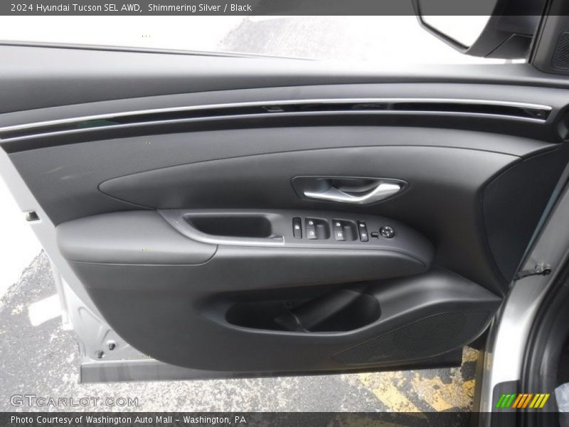 Shimmering Silver / Black 2024 Hyundai Tucson SEL AWD
