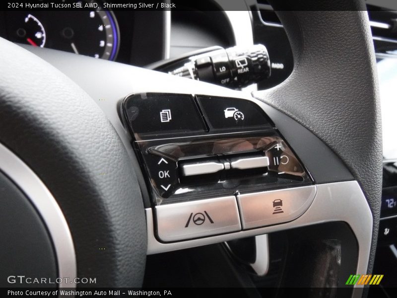 Shimmering Silver / Black 2024 Hyundai Tucson SEL AWD