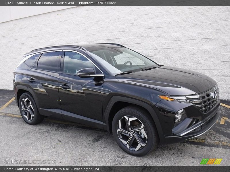 Front 3/4 View of 2023 Tucson Limited Hybrid AWD