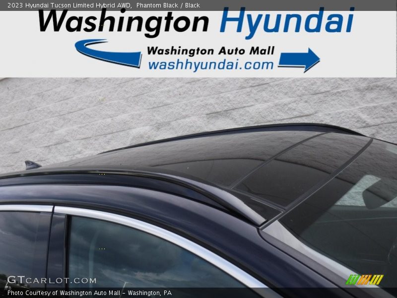 Phantom Black / Black 2023 Hyundai Tucson Limited Hybrid AWD
