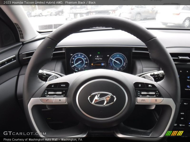  2023 Tucson Limited Hybrid AWD Steering Wheel