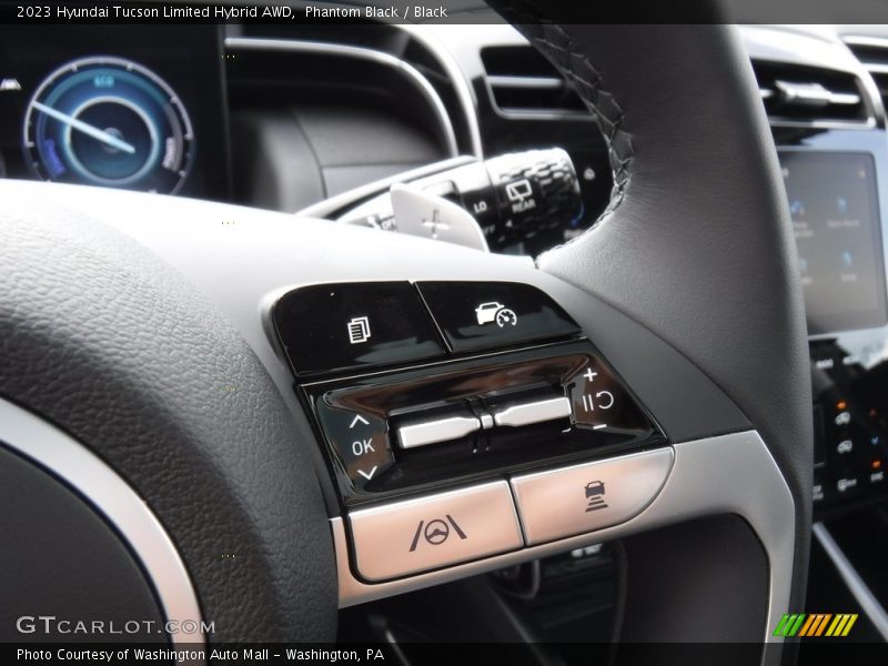  2023 Tucson Limited Hybrid AWD Steering Wheel