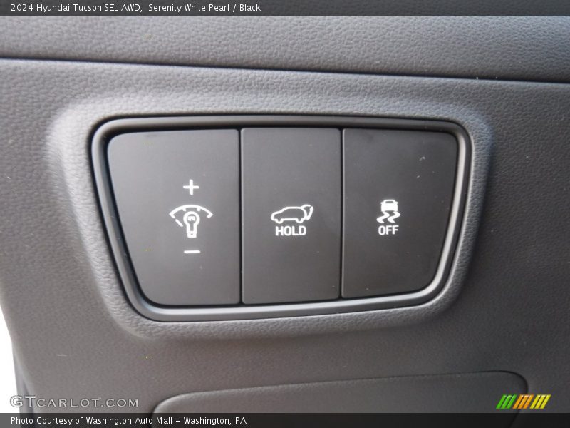 Serenity White Pearl / Black 2024 Hyundai Tucson SEL AWD