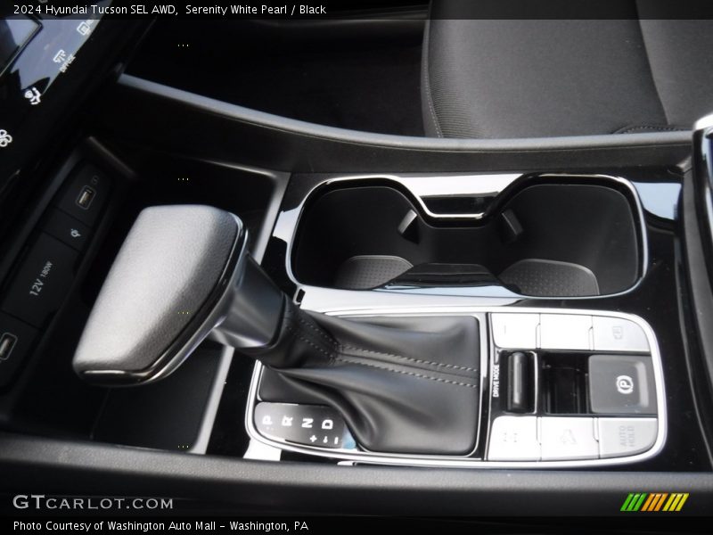 Serenity White Pearl / Black 2024 Hyundai Tucson SEL AWD