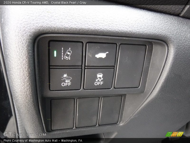 Crystal Black Pearl / Gray 2020 Honda CR-V Touring AWD