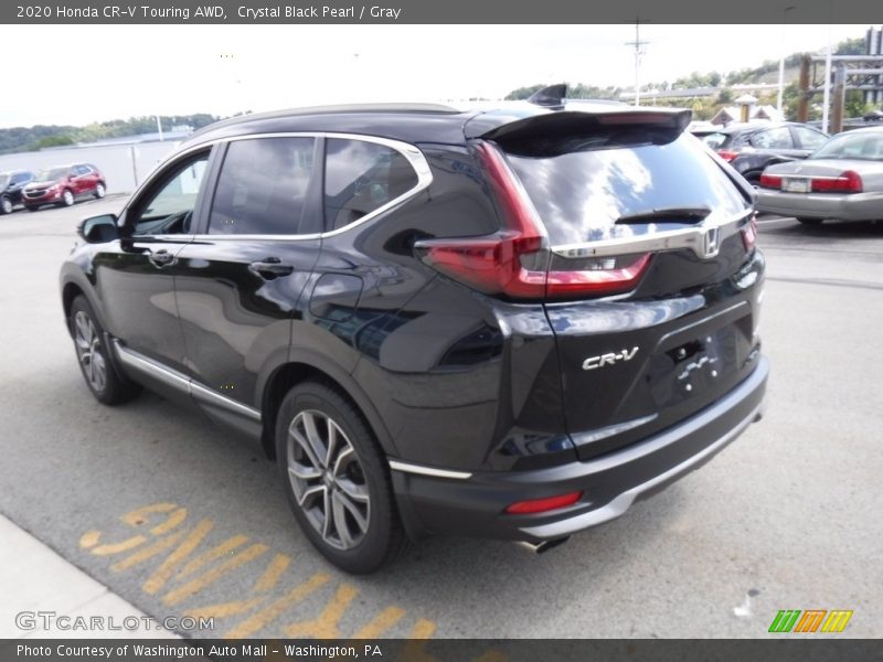 Crystal Black Pearl / Gray 2020 Honda CR-V Touring AWD