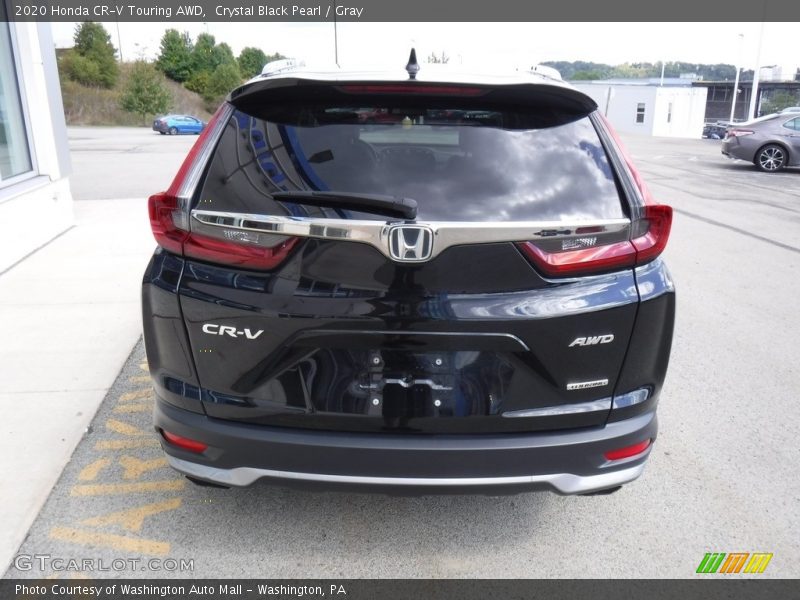 Crystal Black Pearl / Gray 2020 Honda CR-V Touring AWD