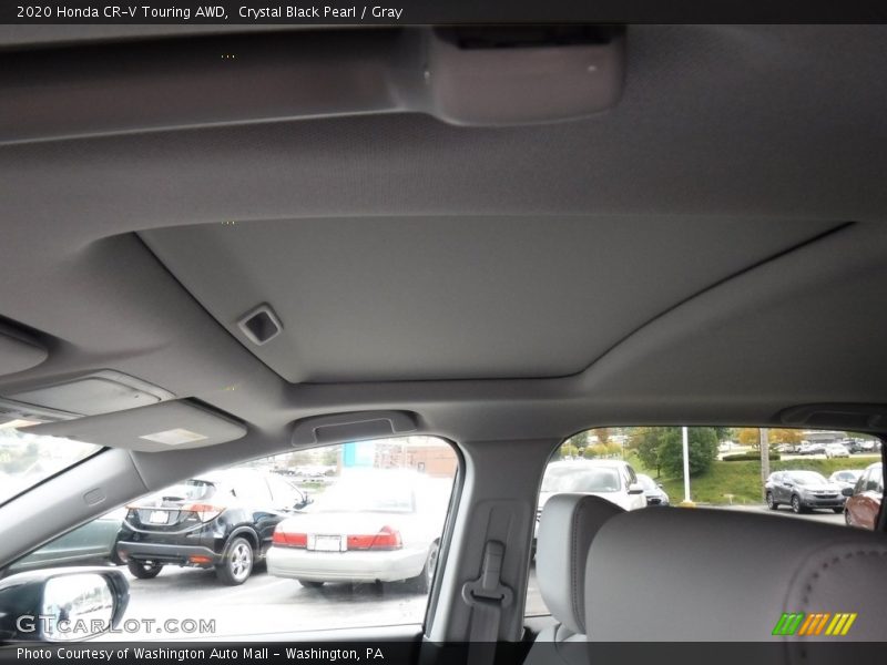 Crystal Black Pearl / Gray 2020 Honda CR-V Touring AWD