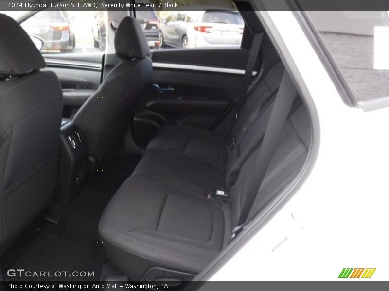Serenity White Pearl / Black 2024 Hyundai Tucson SEL AWD
