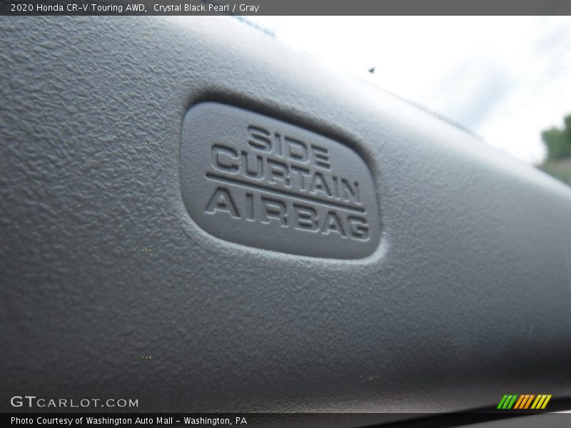 Crystal Black Pearl / Gray 2020 Honda CR-V Touring AWD