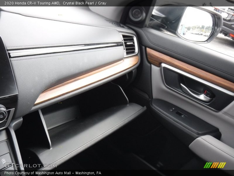Crystal Black Pearl / Gray 2020 Honda CR-V Touring AWD