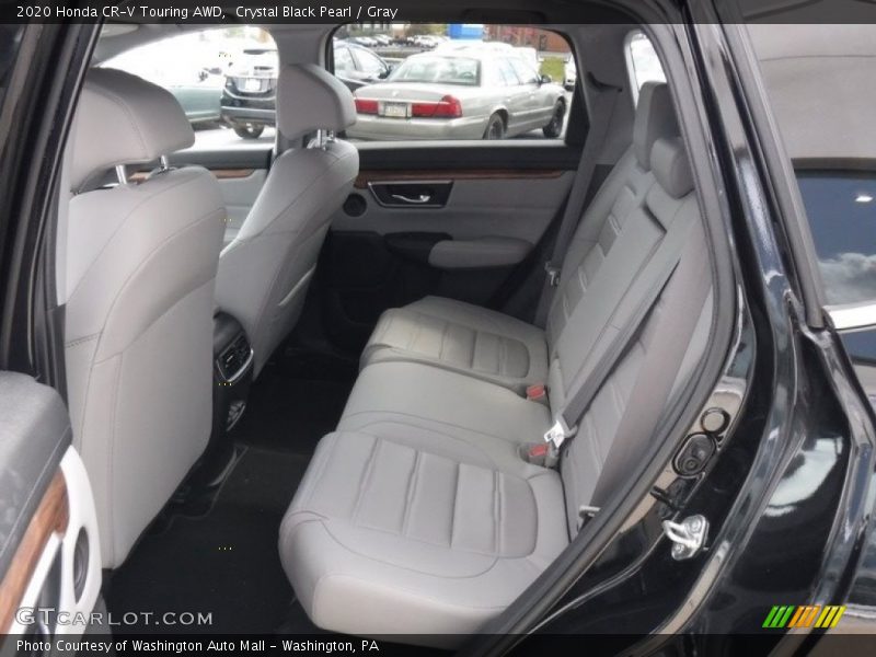 Crystal Black Pearl / Gray 2020 Honda CR-V Touring AWD