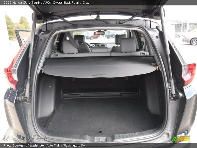 Crystal Black Pearl / Gray 2020 Honda CR-V Touring AWD