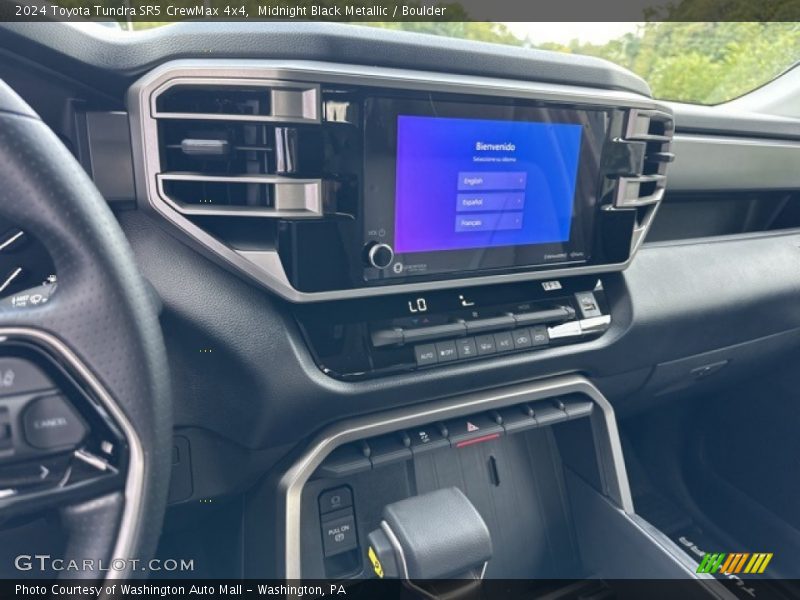 Controls of 2024 Tundra SR5 CrewMax 4x4