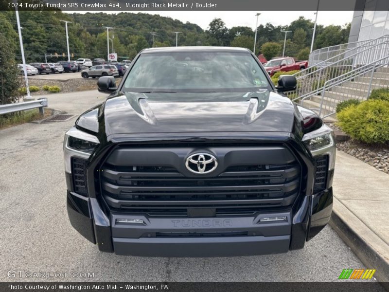 Midnight Black Metallic / Boulder 2024 Toyota Tundra SR5 CrewMax 4x4