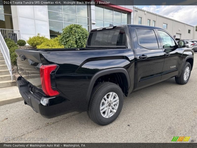 Midnight Black Metallic / Boulder 2024 Toyota Tundra SR5 CrewMax 4x4