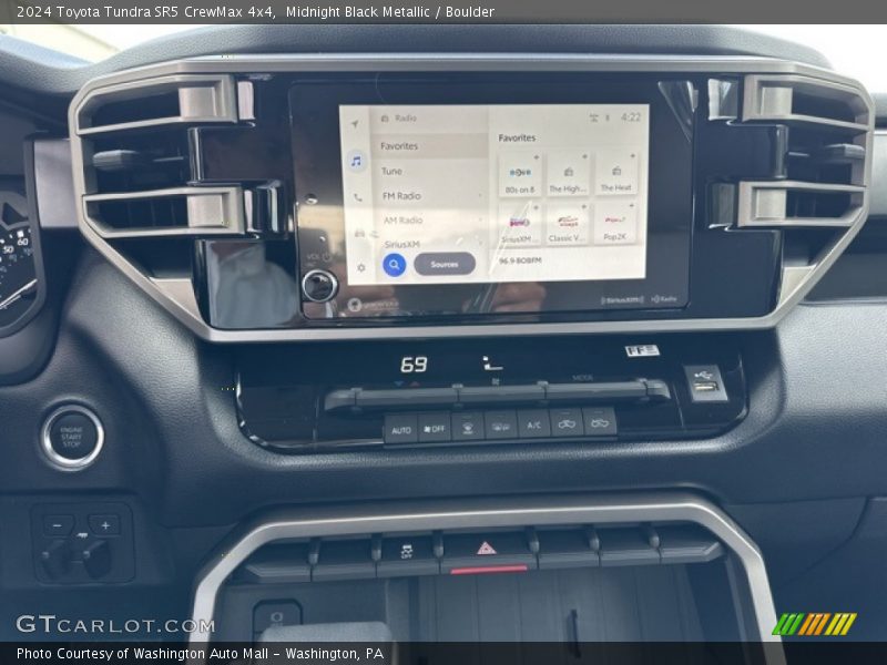 Controls of 2024 Tundra SR5 CrewMax 4x4