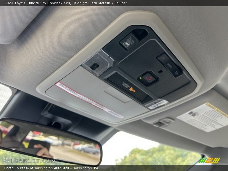 Midnight Black Metallic / Boulder 2024 Toyota Tundra SR5 CrewMax 4x4