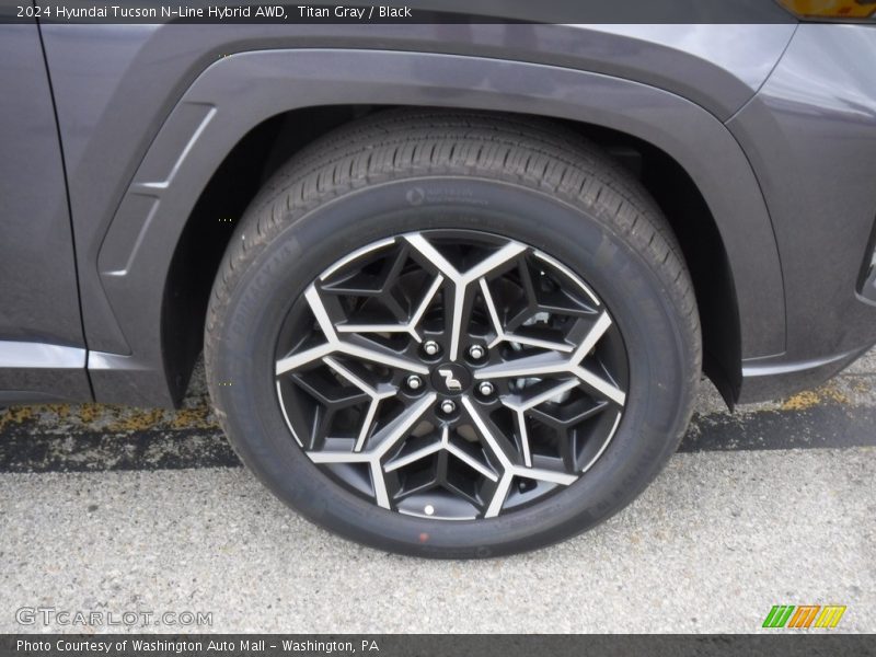  2024 Tucson N-Line Hybrid AWD Wheel