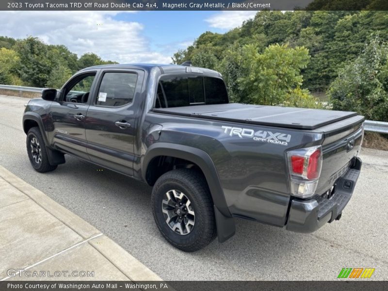 Magnetic Gray Metallic / Black/Cement 2023 Toyota Tacoma TRD Off Road Double Cab 4x4