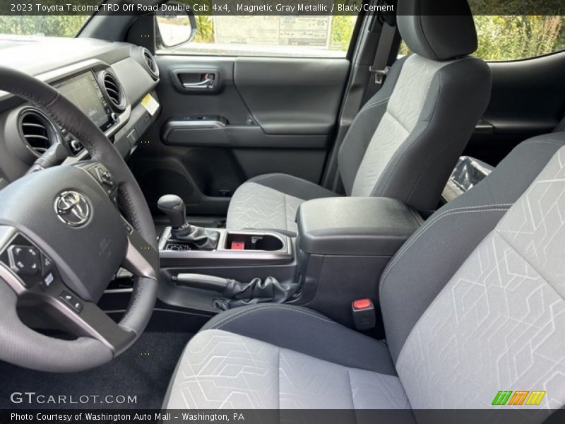 Front Seat of 2023 Tacoma TRD Off Road Double Cab 4x4