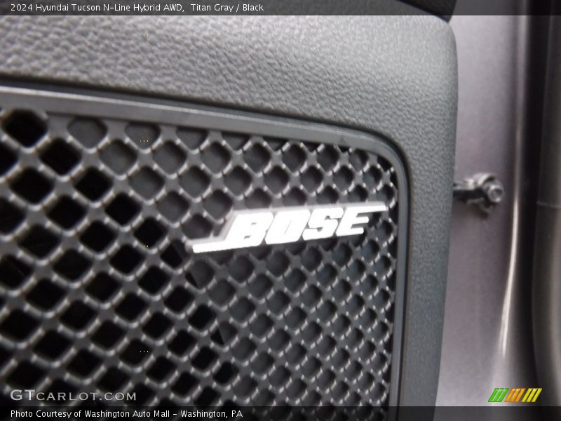 Titan Gray / Black 2024 Hyundai Tucson N-Line Hybrid AWD