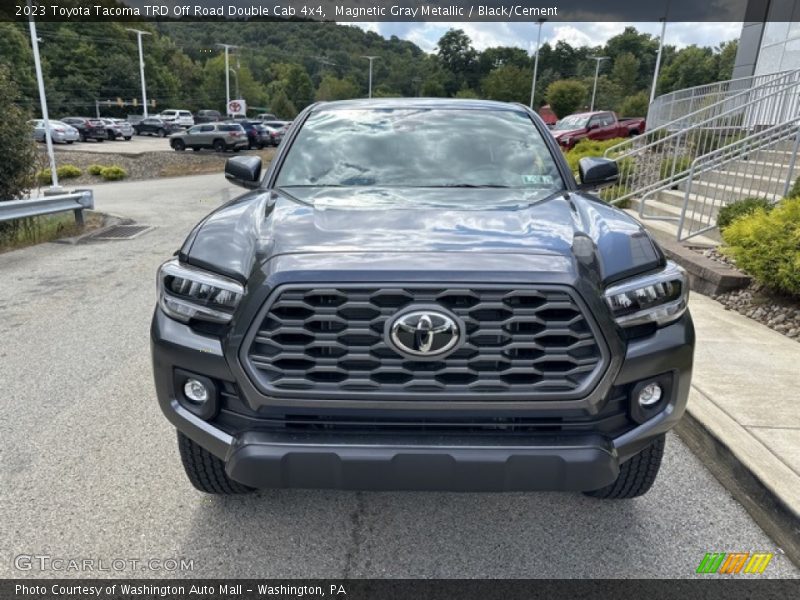 Magnetic Gray Metallic / Black/Cement 2023 Toyota Tacoma TRD Off Road Double Cab 4x4