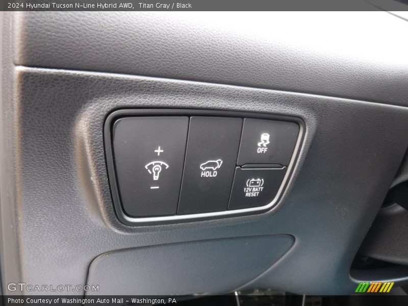 Titan Gray / Black 2024 Hyundai Tucson N-Line Hybrid AWD