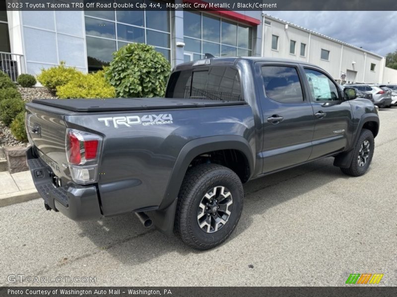 Magnetic Gray Metallic / Black/Cement 2023 Toyota Tacoma TRD Off Road Double Cab 4x4
