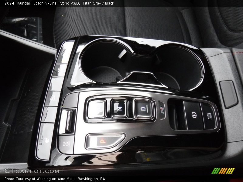  2024 Tucson N-Line Hybrid AWD 6 Speed Automatic Shifter