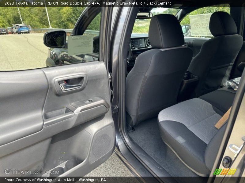 Magnetic Gray Metallic / Black/Cement 2023 Toyota Tacoma TRD Off Road Double Cab 4x4