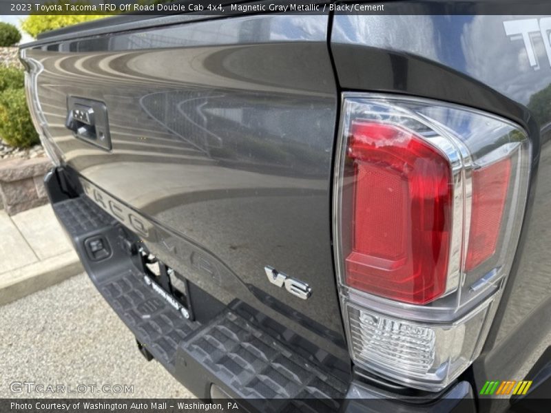 Magnetic Gray Metallic / Black/Cement 2023 Toyota Tacoma TRD Off Road Double Cab 4x4