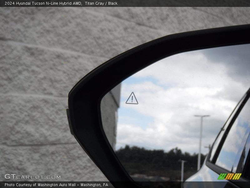 Titan Gray / Black 2024 Hyundai Tucson N-Line Hybrid AWD