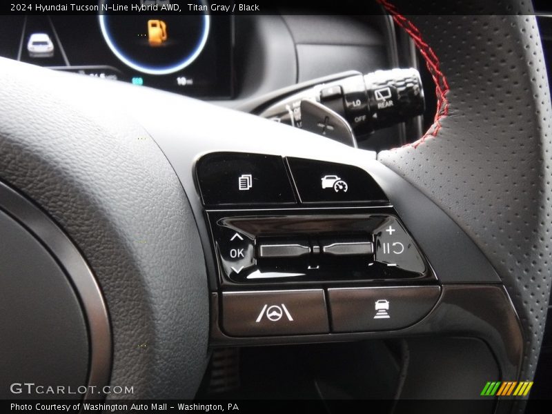 Titan Gray / Black 2024 Hyundai Tucson N-Line Hybrid AWD