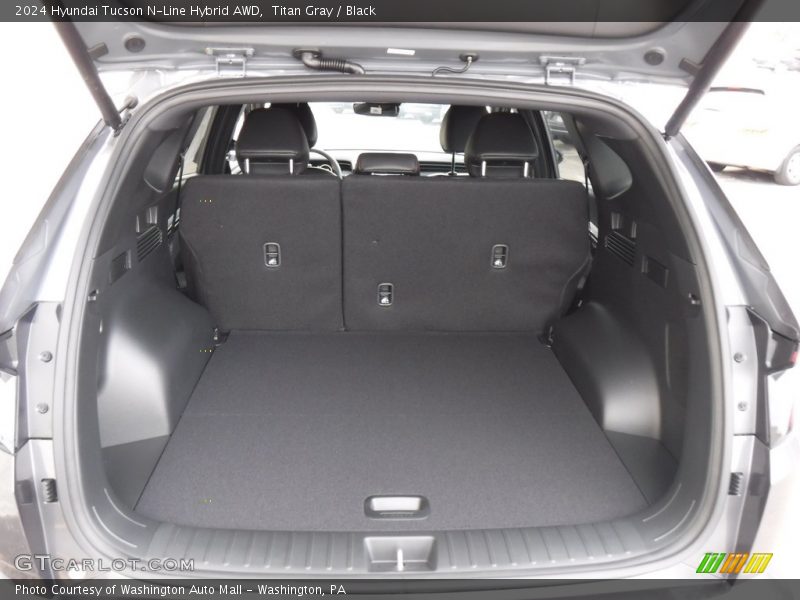 Titan Gray / Black 2024 Hyundai Tucson N-Line Hybrid AWD
