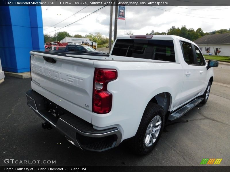Summit White / Gideon/Very Dark Atmosphere 2023 Chevrolet Silverado 1500 LT Crew Cab 4x4