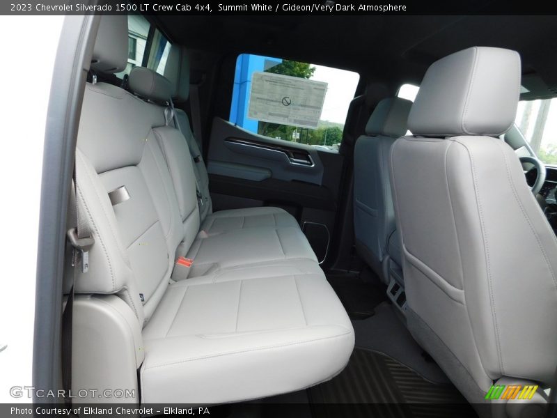 Rear Seat of 2023 Silverado 1500 LT Crew Cab 4x4