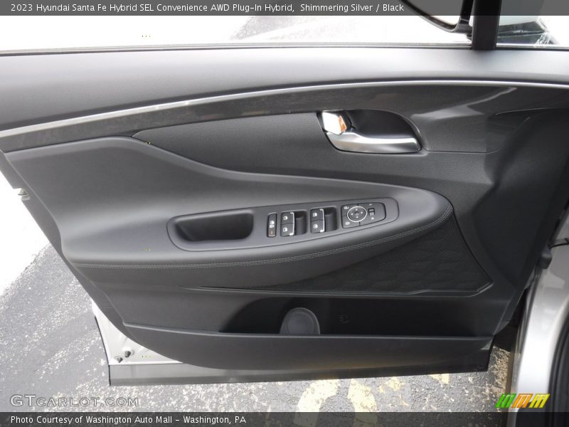 Shimmering Silver / Black 2023 Hyundai Santa Fe Hybrid SEL Convenience AWD Plug-In Hybrid