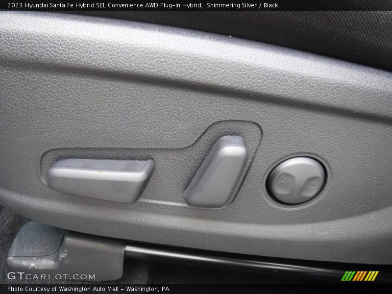 Shimmering Silver / Black 2023 Hyundai Santa Fe Hybrid SEL Convenience AWD Plug-In Hybrid