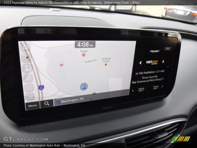 Navigation of 2023 Santa Fe Hybrid SEL Convenience AWD Plug-In Hybrid