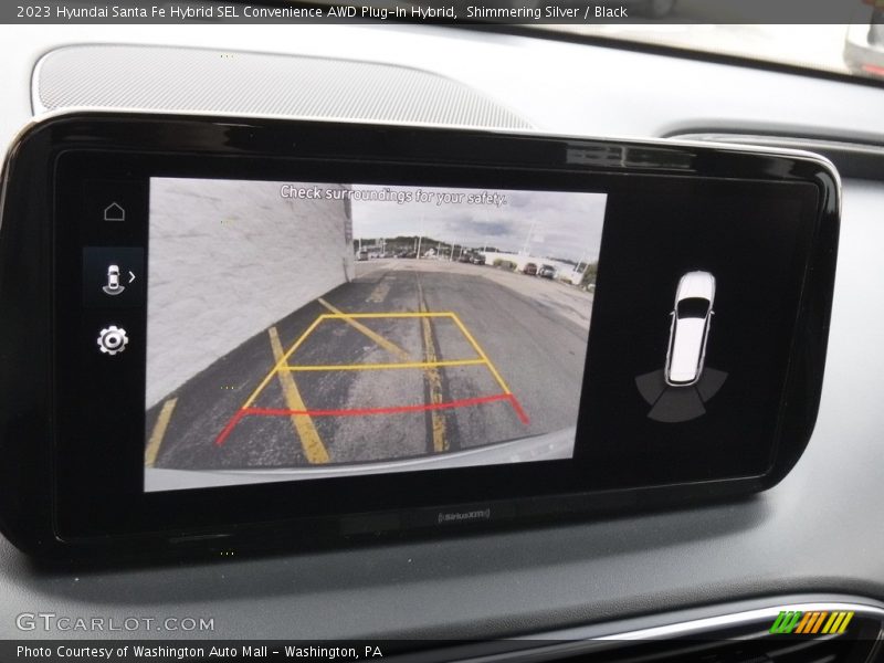 Shimmering Silver / Black 2023 Hyundai Santa Fe Hybrid SEL Convenience AWD Plug-In Hybrid