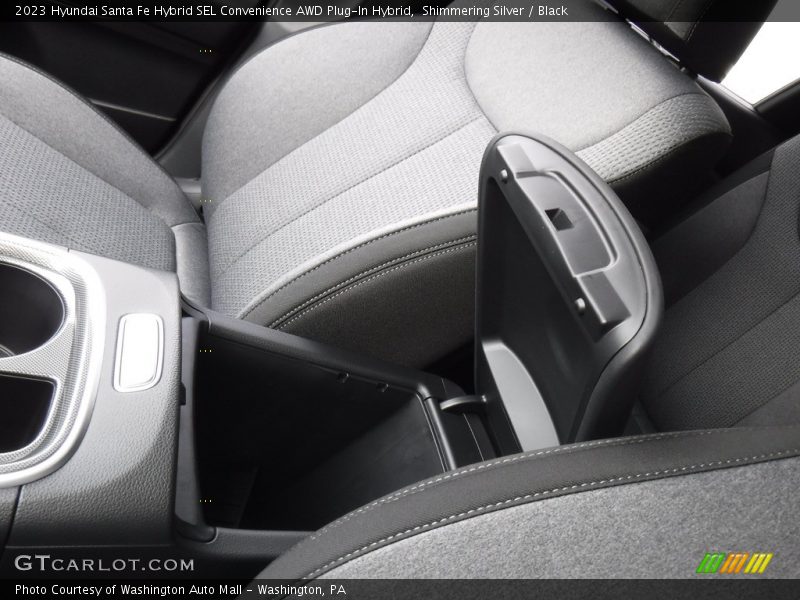 Shimmering Silver / Black 2023 Hyundai Santa Fe Hybrid SEL Convenience AWD Plug-In Hybrid