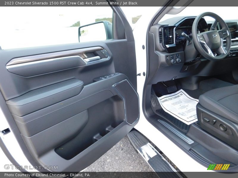 Front Seat of 2023 Silverado 1500 RST Crew Cab 4x4