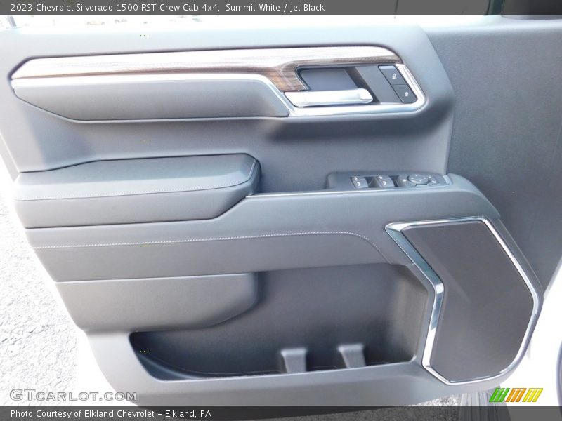 Door Panel of 2023 Silverado 1500 RST Crew Cab 4x4