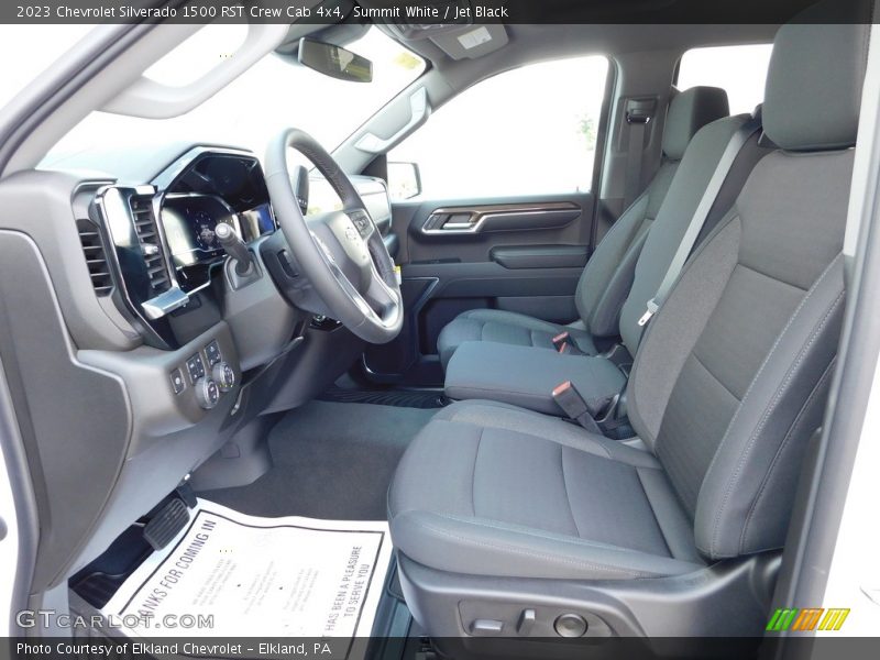 Front Seat of 2023 Silverado 1500 RST Crew Cab 4x4