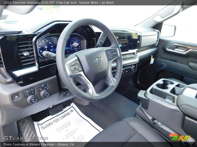 Dashboard of 2023 Silverado 1500 RST Crew Cab 4x4