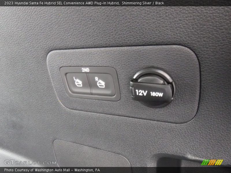 Shimmering Silver / Black 2023 Hyundai Santa Fe Hybrid SEL Convenience AWD Plug-In Hybrid