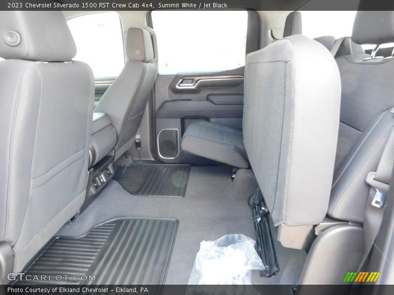Rear Seat of 2023 Silverado 1500 RST Crew Cab 4x4
